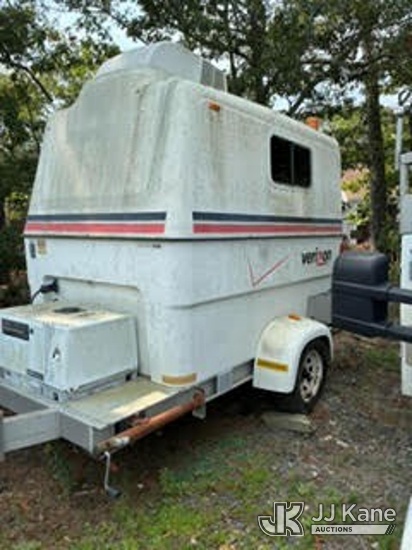 (South Yarmouth, MA) 2008 Pelse PODVZN001 Enclosed Fiber Optic Splicing Trailer Condition Unknown) (