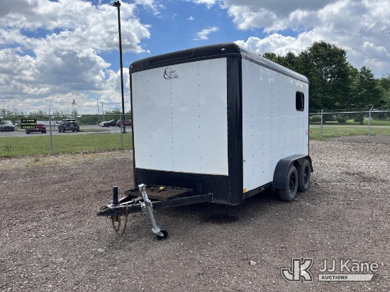 (Louisville, OH) 2022 Cargo Craft T/A Enclosed Fiber Optic Splicer Trailer Non-Titled
