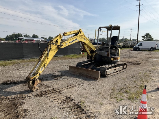 (Charlotte, MI) Yanmar VIO45 Mini Hydraulic Excavator Runs, Moves & Operates