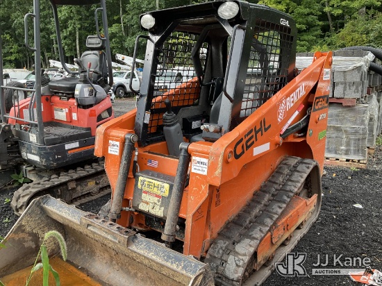 (Branchville, NJ) 2022 Gehl RT105 Crawler Skid Steer Loader Runs, Moves & Operates) (Removal is by