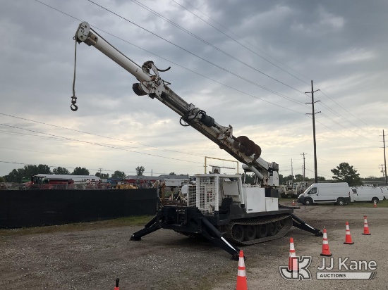 (Charlotte, MI) Altec DM47-TR, Digger Derrick rear mounted on 2006 CME 800HDH All-Terrain Track Mach