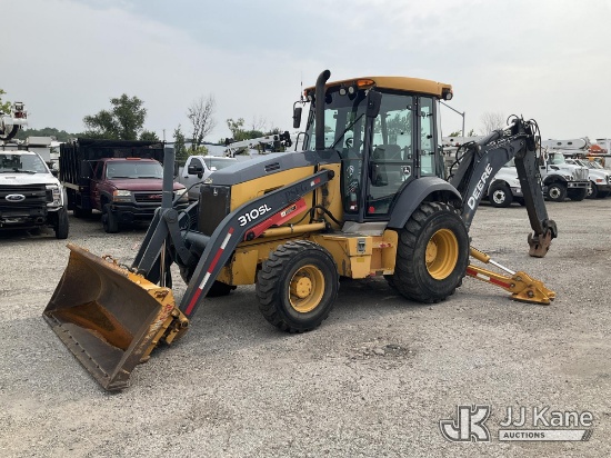 (Plymouth Meeting, PA) 2016 John Deere 310SL Tractor Loader Extendahoe No Title) (Runs, Moves & Oper