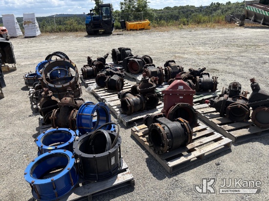 (Shrewsbury, MA) Lot of Iron Gate Valves & Accessories) (Municipality Owned - New Old Stock Per Sell