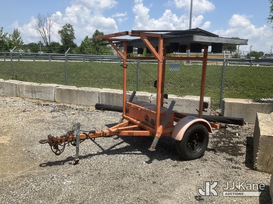 (Plymouth Meeting, PA) 2000 Team Fenex TMAB-15 Portable Arrow Board, trailer mtd. No Title) (Conditi