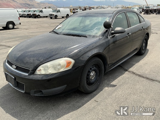 (Salt Lake City, UT) 2012 Chevrolet Impala Police 4-Door Sedan Runs & Moves