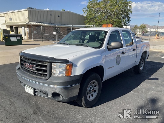 (Colorado Springs, CO) 2008 GMC Sierra 1500 Crew-Cab Pickup Truck Runs & Moves