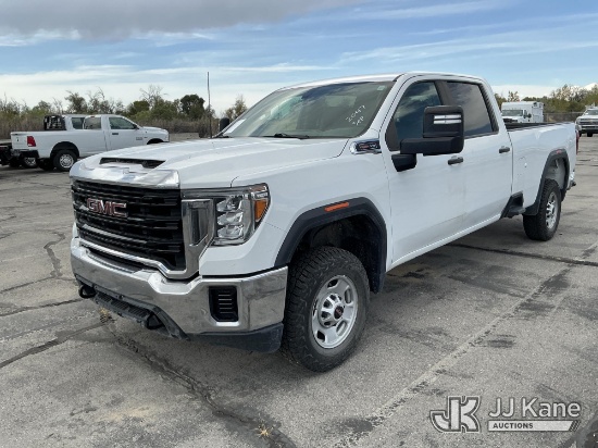 (Salt Lake City, UT) 2022 GMC Sierra 2500HD Crew-Cab Pickup Truck Runs & Moves) (Windshield Deficien
