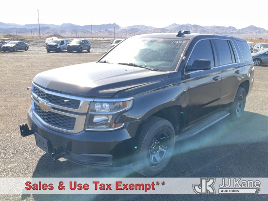 (Las Vegas, NV) 2016 Chevrolet Tahoe Police 4-Door Sport Utility Vehicle Runs & Moves) (Interior Def