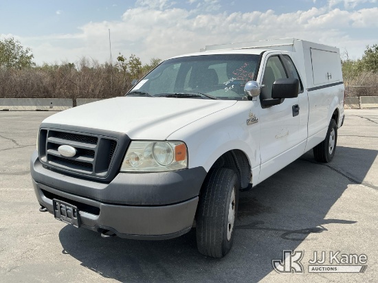 (Salt Lake City, UT) 2007 Ford F150 4x4 Pickup Truck Runs & Moves) (Dash Indicator Light On)