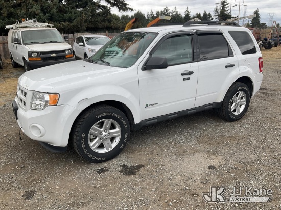 (Tacoma, WA) 2012 Ford Escape Hybrid 4-Door Sport Utility Vehicle Runs & Moves