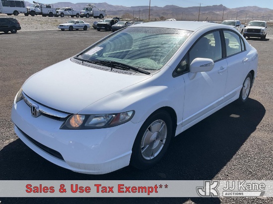 (Las Vegas, NV) 2007 Honda Civic Hybrid 4-Door Sedan Runs & Moves