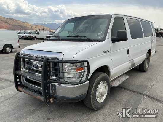 (Salt Lake City, UT) 2009 Ford E350 Passenger Van Runs & Moves