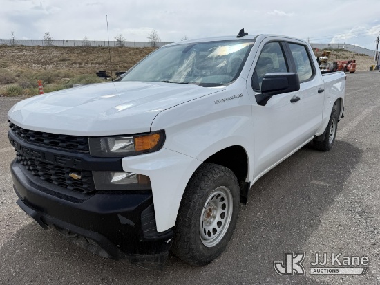 (Sparks, NV) 2021 Chevrolet Silverado 1500 4x4 Crew-Cab Pickup Truck Runs & Moves) (Engine Performan