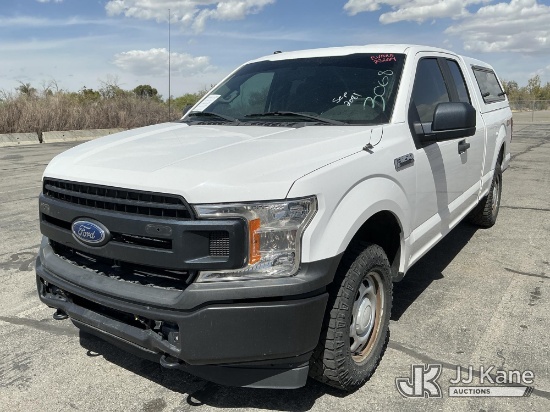 (Salt Lake City, UT) 2018 Ford F150 4x4 Extended-Cab Pickup Truck Runs & Moves) (Dash Warning Indica