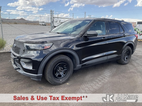 (Las Vegas, NV) 2020 Ford Explorer Police Sport Utility Vehicle Runs & Moves) (Engine Performance Co