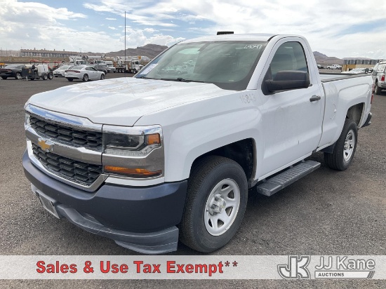 (Las Vegas, NV) 2017 Chevrolet Silverado 1500 Pickup Truck Runs & Moves