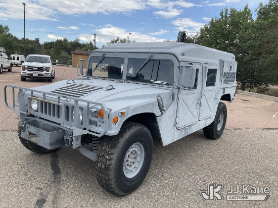 (Colorado Springs, CO) 1995 AM General Hummer 4x4 Utility Vehicle Runs & Moves