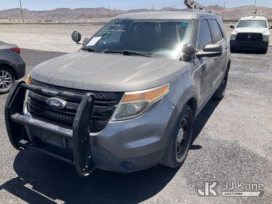 (Las Vegas, NV) 2015 Ford Explorer AWD Police Interceptor 4-Door Sport Utility Vehicle Runs & Moves)