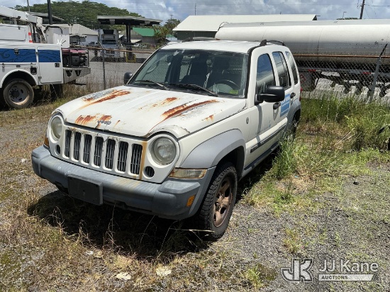 (Hilo, HI) 2006 Jeep Liberty Sport Utility Vehicle Not Running, Condition Unknown) (Seller States: B
