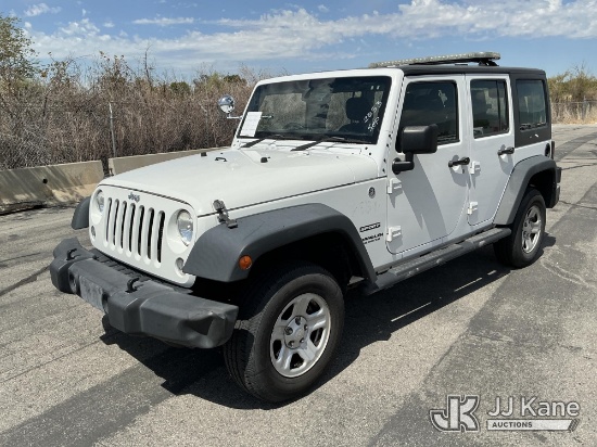 (Salt Lake City, UT) 2014 Jeep Wrangler 4-Door Sport Utility Vehicle Runs & Moves) (Right Hand Drive