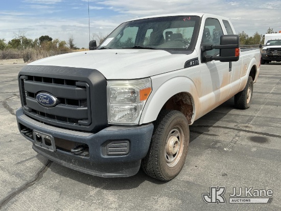 (Salt Lake City, UT) 2015 Ford F250 4x4 Extended-Cab Pickup Truck Runs & Moves) (Engine Performance