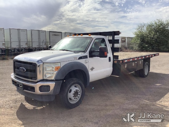 (Phoenix, AZ) 2015 Ford F-550 Flatbed/Service Truck Not Running Condition Unknown) (Engine Performan