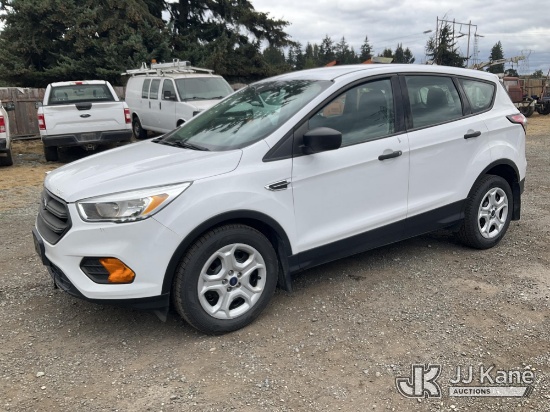(Tacoma, WA) 2017 Ford Escape S FWD 4-Door Sport Utility Vehicle Runs & Moves