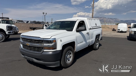 (Albuquerque, NM) 2016 Chevrolet Silverado 1500 Pickup Truck Starts, Runs Overall) (Good Condition