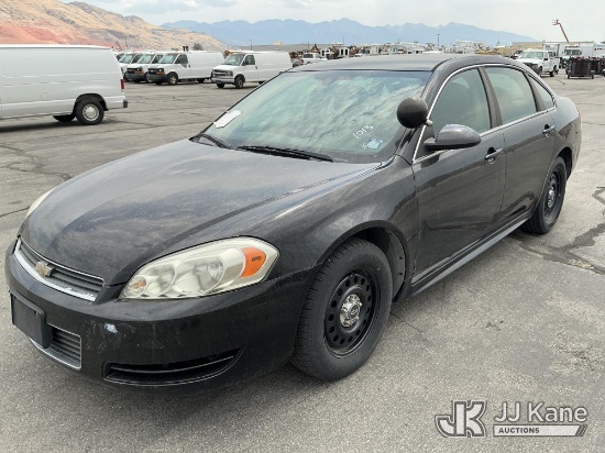 (Salt Lake City, UT) 2010 Chevrolet Impala Police 4-Door Sedan Runs & Moves) (Dash Indicator Light O