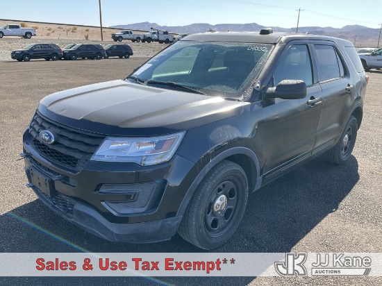 (Las Vegas, NV) 2019 Ford Explorer AWD Police Interceptor 4-Door Sport Utility Vehicle Runs & Moves)