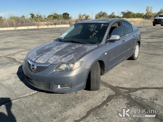 (Salt Lake City, UT) 2007 Mazda 3 4-Door Sedan Runs & Moves) (Windshield Deficiencies) (Exterior Def
