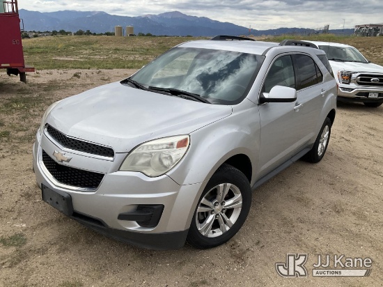 (Colorado Springs, CO) 2013 Chevrolet Equinox LT 4-Door Sport Utility Vehicle Runs & Moves) (Dash Wa
