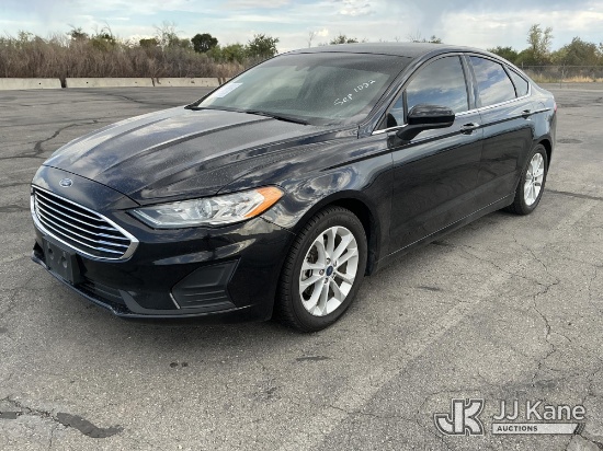 (Salt Lake City, UT) 2019 Ford Fusion 4-Door Sedan Runs & Moves