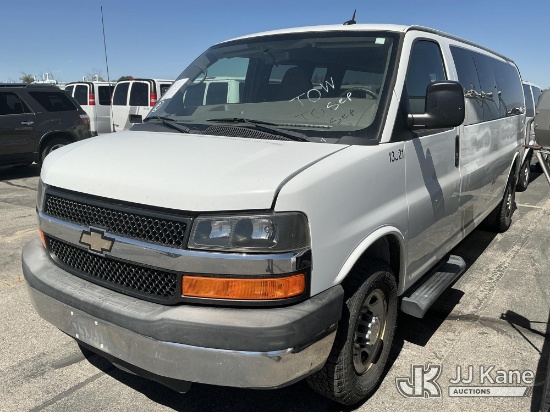 (Salt Lake City, UT) 2013 Chevrolet Express G3500 Passenger Van Runs) (Transmission Non-Operational