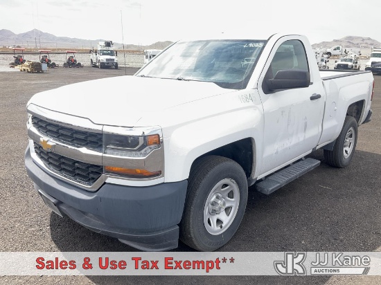 (Las Vegas, NV) 2017 Chevrolet Silverado 1500 Pickup Truck Runs & Moves