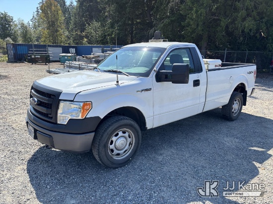 (Port Townsend, WA) 2013 Ford F150 4x4 Pickup Truck Runs & Moves