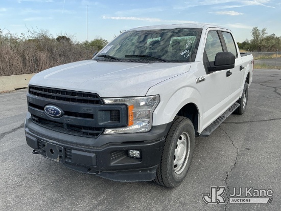 (Salt Lake City, UT) 2018 Ford F150 4x4 Crew-Cab Pickup Truck Runs & Moves