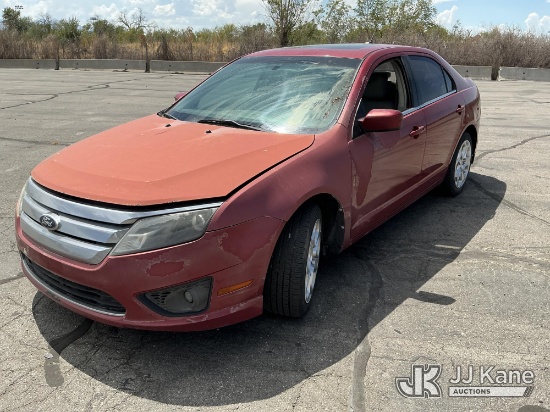 (Salt Lake City, UT) 2010 Ford Fusion 4-Door Sedan Runs & Moves) (Windshield Deficiencies
