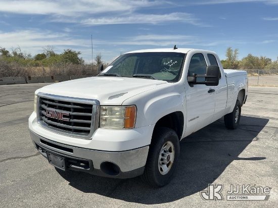 (Salt Lake City, UT) 2009 GMC Sierra 2500HD 4x4 Extended-Cab Pickup Truck Runs & Moves) (Dash Warnin