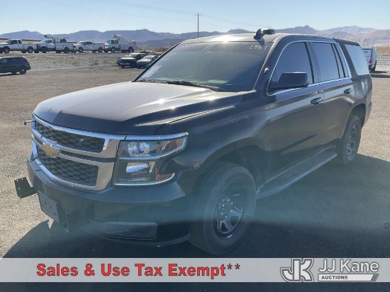 (Las Vegas, NV) 2016 Chevrolet Tahoe Police 4-Door Sport Utility Vehicle Runs & Moves) (Interior Def