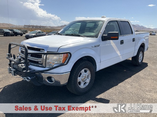 (Las Vegas, NV) 2014 Ford F-150 Crew-Cab Pickup Truck Runs & Moves) (Engine Performance Concerns, En