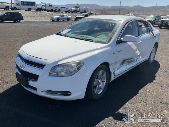 (Las Vegas, NV) 2008 Chevrolet Malibu Hybrid 4-Door Sedan Runs & Moves) (Collision Issues, Exterior