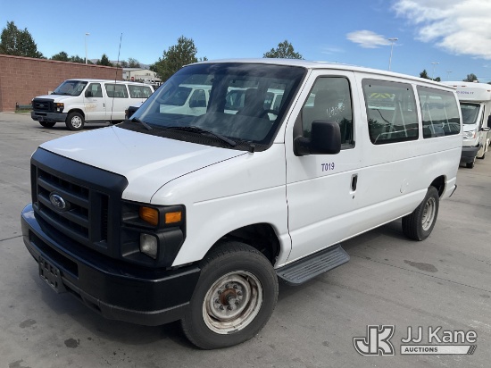 (Colorado Springs, CO) 2012 Ford E350 Passenger Van Runs & Moves) (Dash Warning Indicator On) (Selle