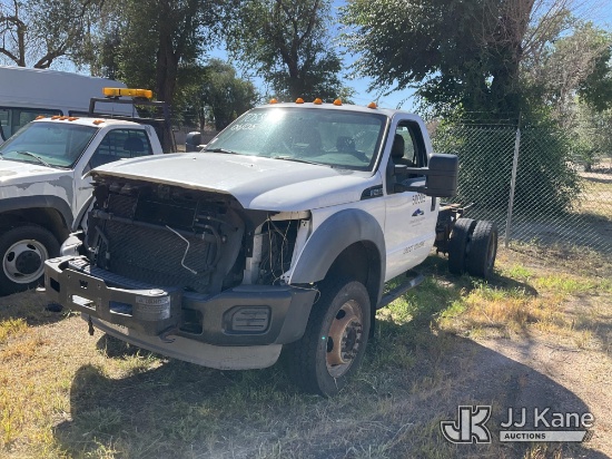 (Colorado Springs, CO) 2011 Ford F-550 Cab & Chassis Not Running, Condition Unknown) (Engine & Trans