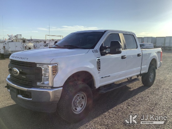(Phoenix, AZ) 2019 Ford F-250 SD Crew-Cab Pickup Truck (Runs & Moves) (Dash Warning Indicators On