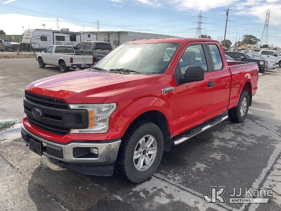 (Sacramento, CA) 2018 Ford F150 4x4 Extended-Cab Pickup Truck Runs & Moves