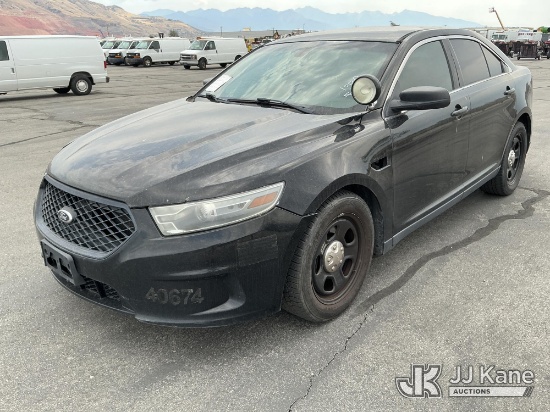 (Salt Lake City, UT) 2014 Ford Taurus AWD Police 4-Door Sedan Runs & Moves