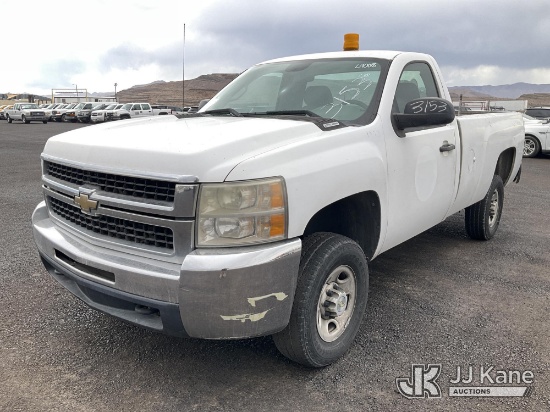 (Las Vegas, NV) 2009 Chevrolet Silverado 2500HD 4x4 Pickup Truck Runs & Moves) (Dash Warning Indicat