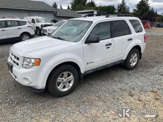 (Tacoma, WA) 2012 Ford Escape Hybrid 4-Door Sport Utility Vehicle Runs & Moves