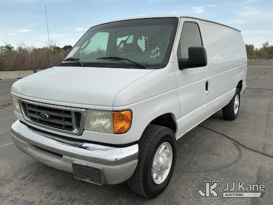 (Salt Lake City, UT) 2004 Ford E250 Cargo Van Runs & Moves) (Transmission Performance Issues